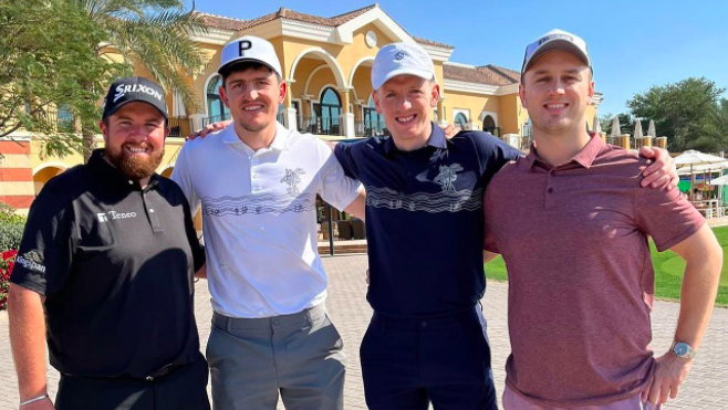 Liverpool and Man United Premier League stars tee it up in Dubai